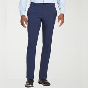 Van Heusen Flex Straight Pants Navy 29x30 EUC